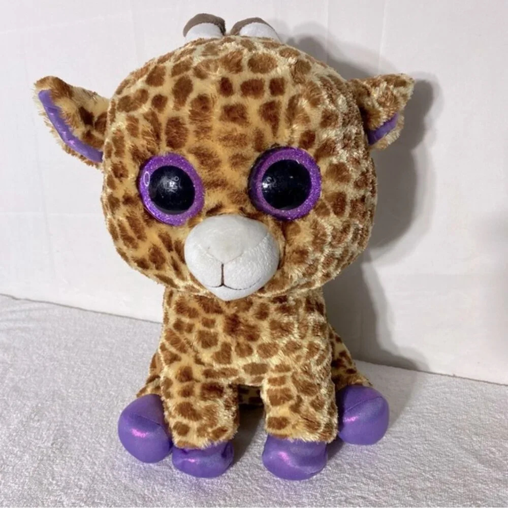 Ty Safari  Giraffe Large Plush Stuffed Animal Toy